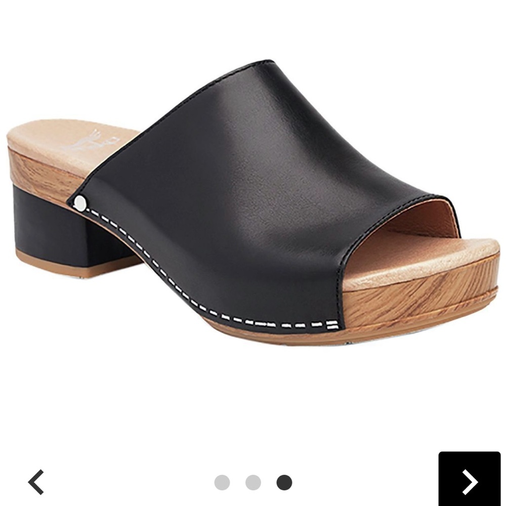 Dansko Maci Leather Sandal Clog